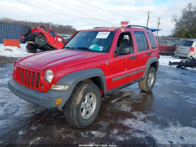 2005 Jeep Liberty Sport მანქანა იყიდება აუქციონზე, vin: 1J4GL48K55W609232, აუქციონის ნომერი: 44329089
