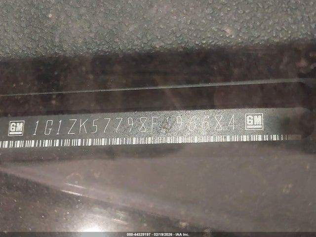 Aukcja sprzedaży 2008 Chevrolet Malibu Ltz, vin: 1G1ZK57798F196684, numer aukcji: 44329197