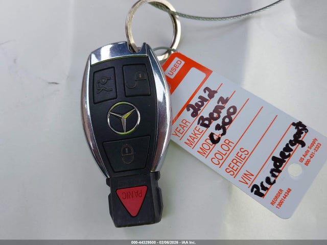 2012 MERCEDES-BENZ C 300 WDDGF8BB9CR195693 Photo 10