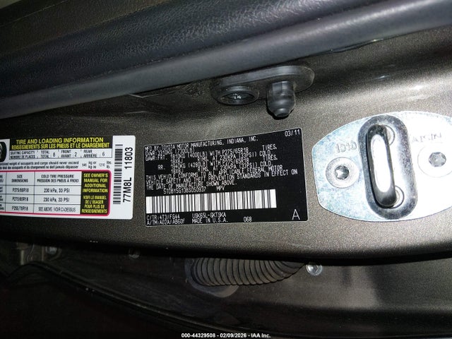 2011 TOYOTA SEQUOIA 5TDBY5G13BS050937 Photo 8