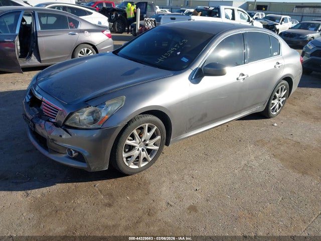 44329563 :رقم المزاد ، JN1CV6AR2CM672530 vin ، 2012 Infiniti G37x مزاد بيع