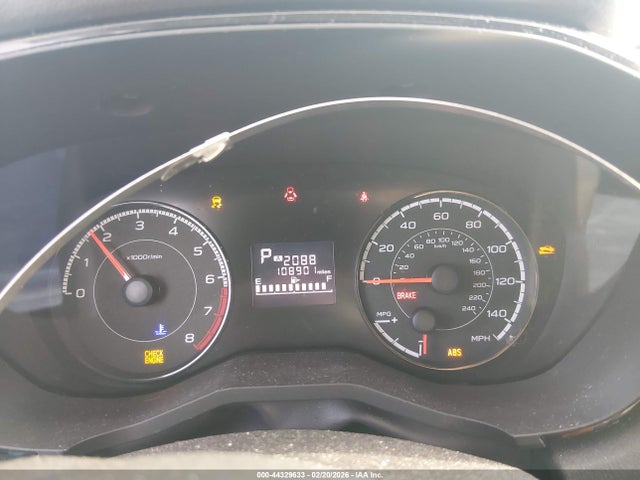2019 Subaru Impreza 2.0i მანქანა იყიდება აუქციონზე, vin: 4S3GKAA67K3600419, აუქციონის ნომერი: 44329633