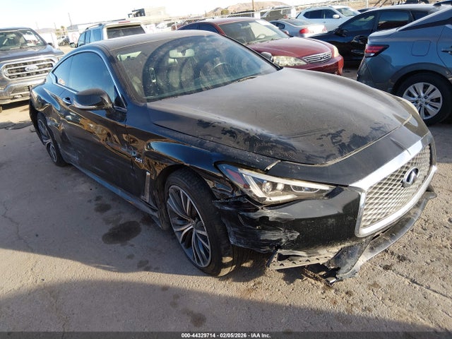 2017 Infiniti Q60 2.0t Premium მანქანა იყიდება აუქციონზე, vin: JN1CV7EK2HM110623, აუქციონის ნომერი: 44329714