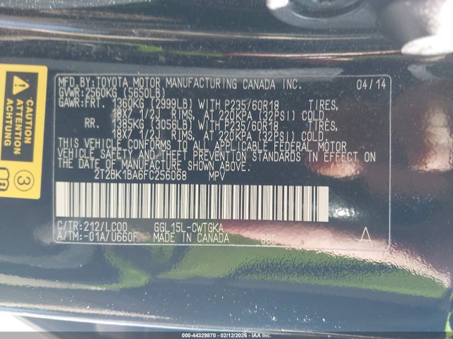 Lexus RX 350 2015 2T2BK1BA6FC256068 Image 9
