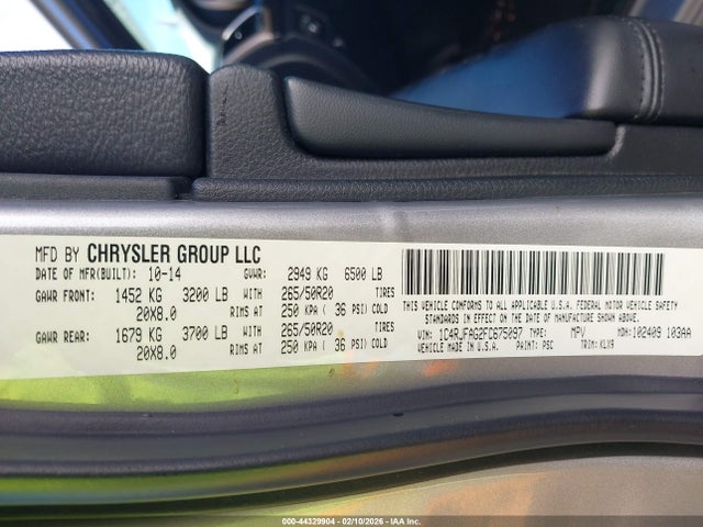 Jeep Grand Cherokee Altitude 2015 1C4RJFAG2FC675097 Image 9