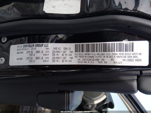Jeep Cherokee Latitude 2015 1C4PJMCBXFW614902 Image 9