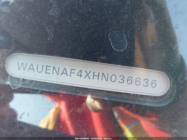 Продаж на аукціоні авто 2017 Audi A4 2.0t Premium, vin: WAUENAF4XHN036636, номер лоту: 44329940