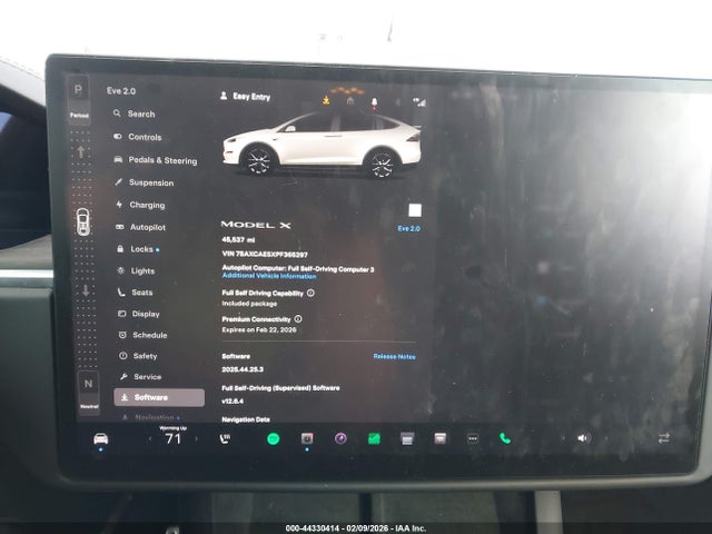 2023 TESLA MODEL X 7SAXCAE5XPF365297 Photo 6