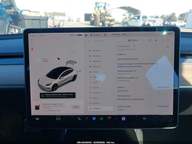 2020 TESLA MODEL 3 5YJ3E1ECXLF601770 Photo 6