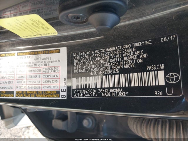 2018 TOYOTA C-HR NMTKHMBX5JR031728 Photo 8