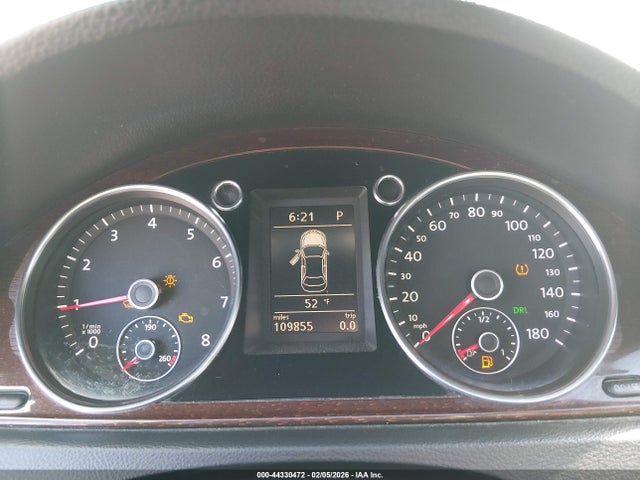 2012 VOLKSWAGEN CC WVWHN7AN5CE548400 Photo 6