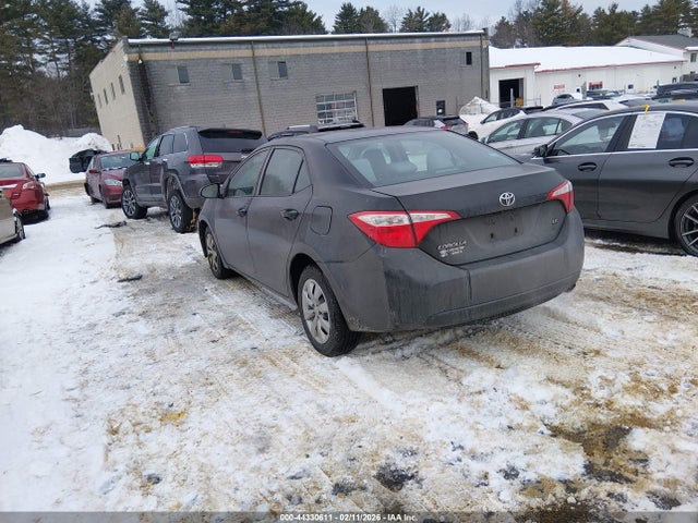 2T1BURHE9GC536785 Toyota COROLLA LE