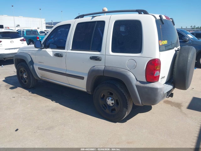 2004 Jeep Liberty Sport მანქანა იყიდება აუქციონზე, vin: 1J4GK48K14W311326, აუქციონის ნომერი: 44330651