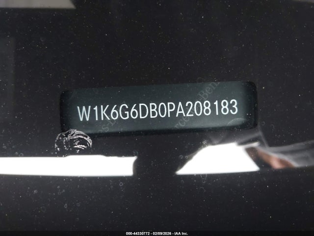W1K6G6DB0PA208183 Mercedes-Benz S 500 4matic