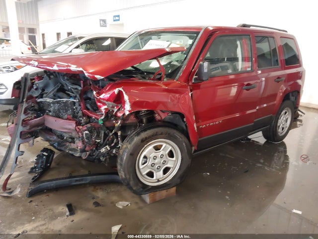 2015 Jeep Patriot Sport მანქანა იყიდება აუქციონზე, vin: 1C4NJPBB5FD221119, აუქციონის ნომერი: 44330889