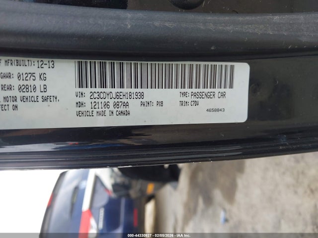 2014 DODGE CHALLENGER 2C3CDYDJ6EH181938 Photo 8