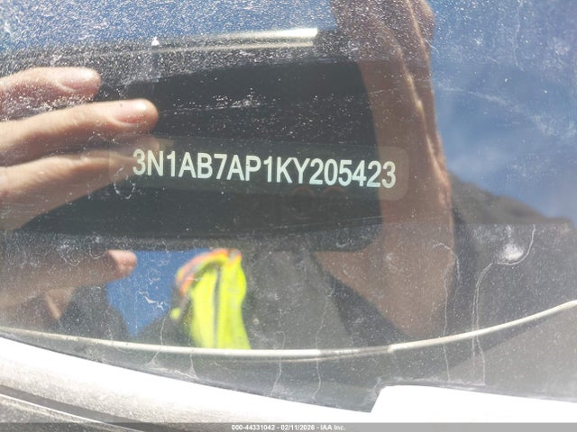 2019 Nissan Sentra Sv მანქანა იყიდება აუქციონზე, vin: 3N1AB7AP1KY205423, აუქციონის ნომერი: 44331042