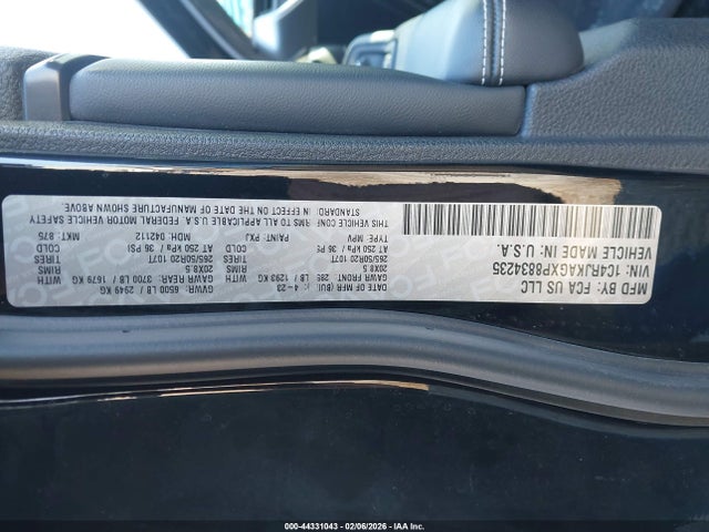 2023 JEEP GRAND CHEROKEE L 1C4RJKAGXP8834235 Photo 8