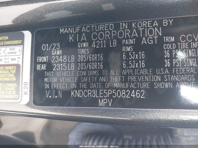 2023 KIA NIRO KNDCR3LE5P5082462 Photo 8
