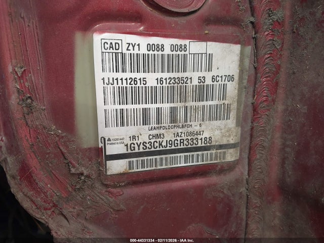 Aukcja sprzedaży 2016 Cadillac Escalade Premium Collection, vin: 1GYS3CKJ9GR333188, numer aukcji: 44331334