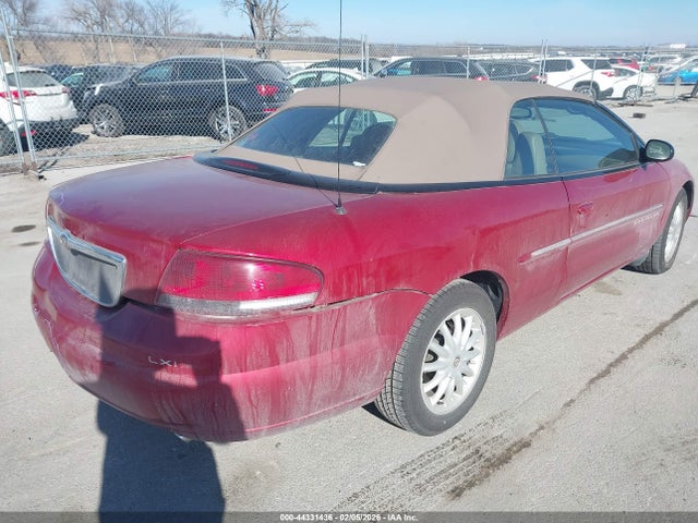 Aukcja sprzedaży 2001 Chrysler Sebring Lxi, vin: 1C3EL55U61N641099, numer aukcji: 44331436