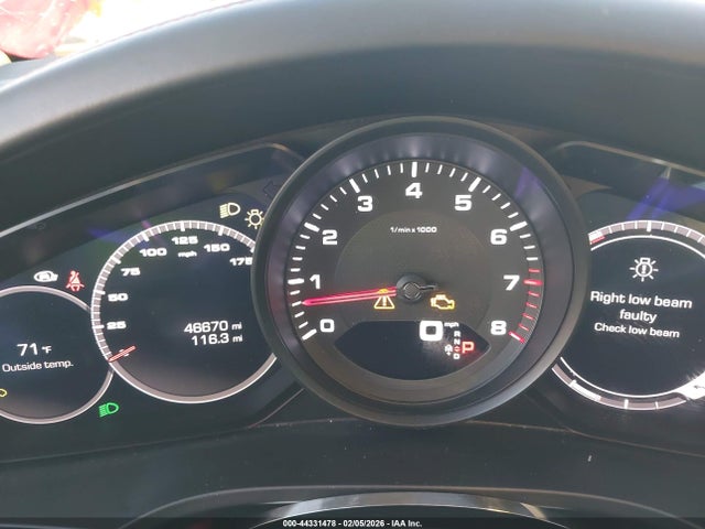 Продаж на аукціоні авто 2020 Porsche Cayenne, vin: WP1AA2AY6LDA10495, номер лоту: 44331478
