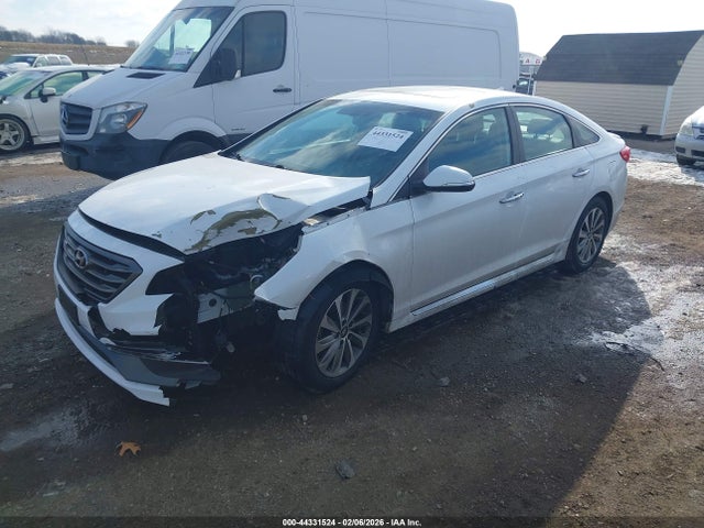 2016 HYUNDAI SONATA 5NPE34AF8GH314208 Photo 1