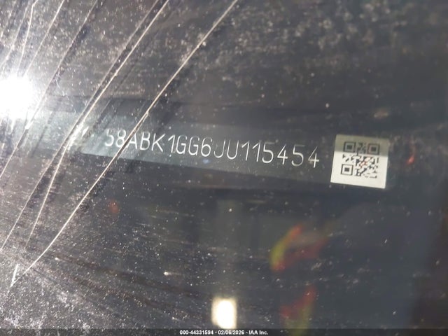 Aukcja sprzedaży 2018 Lexus Es 350, vin: 58ABK1GG6JU115454, numer aukcji: 44331594
