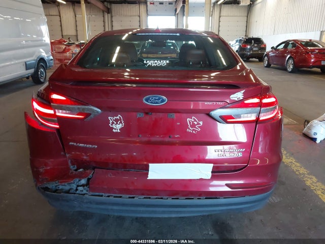 Ford Fusion Hybrid Titanium 2019 3FA6P0RU9KR252527 Image 16