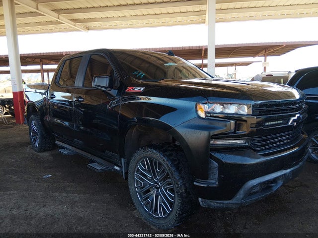 Chevrolet Silverado 1500 4wd Short Bed Custom Trail Boss 2021 3GCPYCEF4MG137773 Image 1