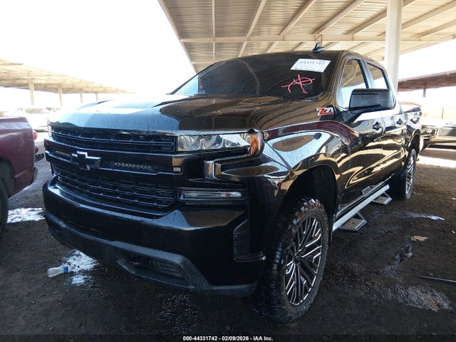 Chevrolet Silverado 1500 4wd Short Bed Custom Trail Boss 2021 3GCPYCEF4MG137773 Image 2