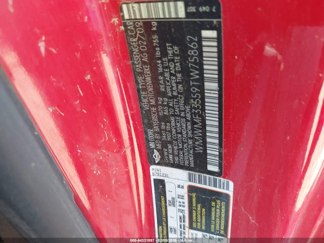 2009 MINI COOPER WMWMF33559TW75862 Photo 8
