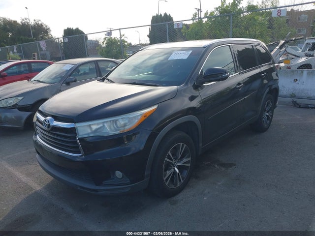 2016 TOYOTA HIGHLANDER 5TDKKRFH1GS502592 Photo 1
