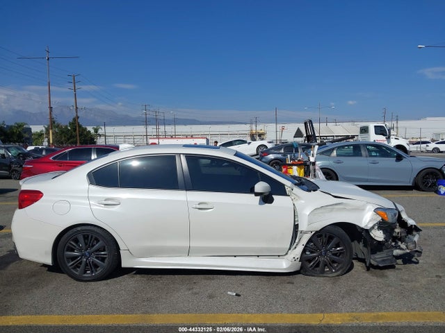 2015 Subaru Wrx Premium მანქანა იყიდება აუქციონზე, vin: JF1VA1D62F8833144, აუქციონის ნომერი: 44332125