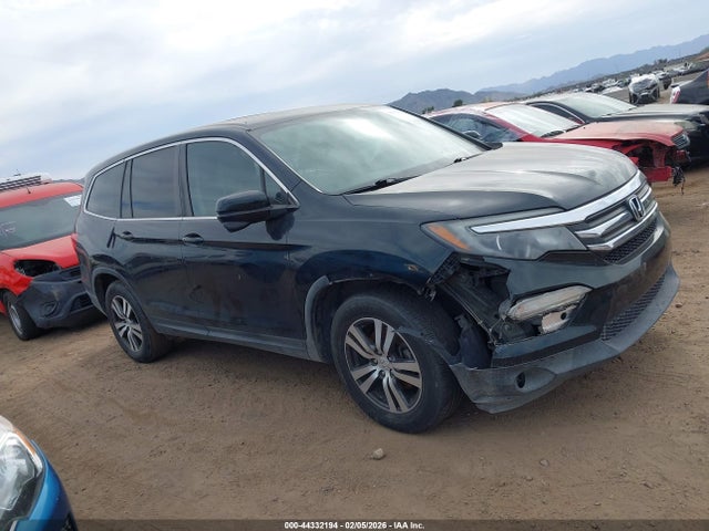 5FNYF5H86HB014183 Honda Pilot Ex-l