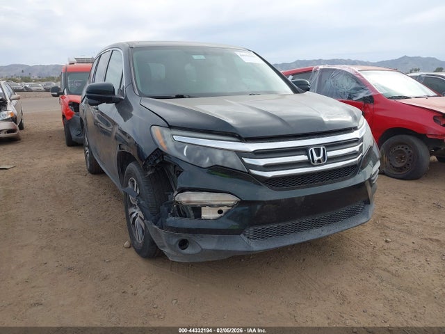 5FNYF5H86HB014183 Honda Pilot Ex-l