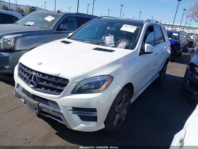 Mercedes-Benz Ml 400 4matic 2015 4JGDA5GB0FA535458 Image 2