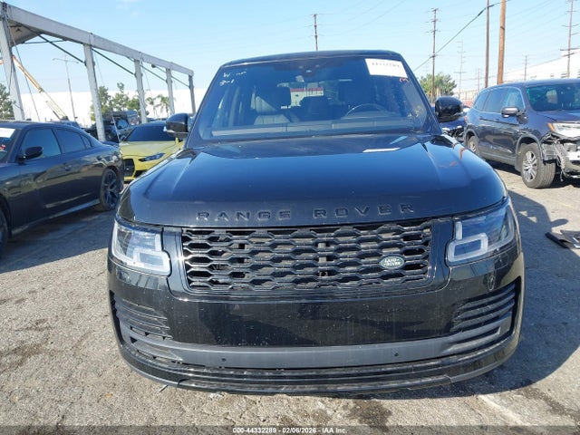 2022 Land Rover Range Rover Hse Westminster Edition მანქანა იყიდება აუქციონზე, vin: SALGS2RU0NS463478, აუქციონის ნომერი: 44332289
