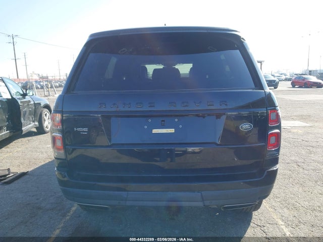 2022 Land Rover Range Rover Hse Westminster Edition მანქანა იყიდება აუქციონზე, vin: SALGS2RU0NS463478, აუქციონის ნომერი: 44332289