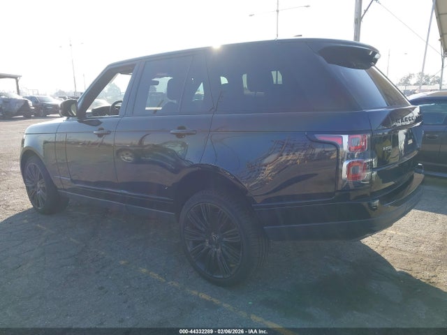 2022 Land Rover Range Rover Hse Westminster Edition მანქანა იყიდება აუქციონზე, vin: SALGS2RU0NS463478, აუქციონის ნომერი: 44332289