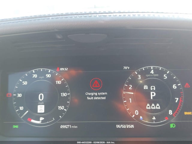 2022 Land Rover Range Rover Hse Westminster Edition მანქანა იყიდება აუქციონზე, vin: SALGS2RU0NS463478, აუქციონის ნომერი: 44332289