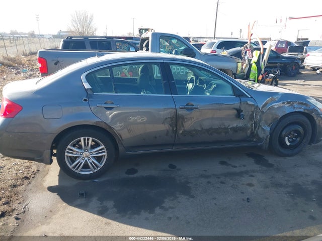 44332446 :رقم المزاد ، JN1CV6AR4CM681987 vin ، 2012 Infiniti G37x مزاد بيع