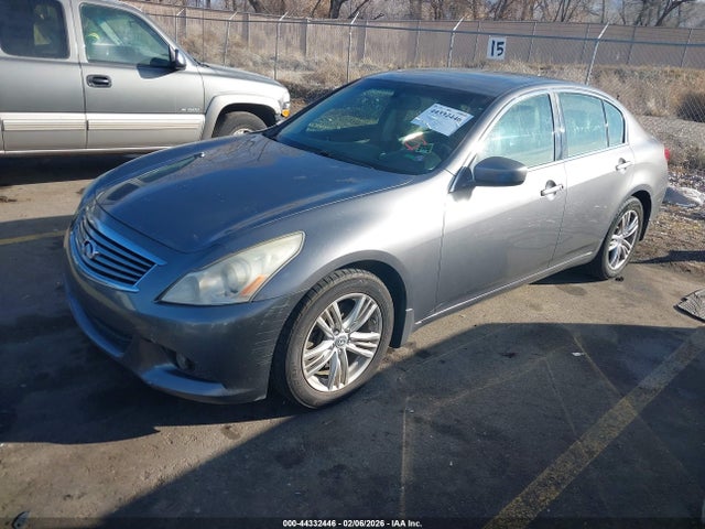 44332446 :رقم المزاد ، JN1CV6AR4CM681987 vin ، 2012 Infiniti G37x مزاد بيع