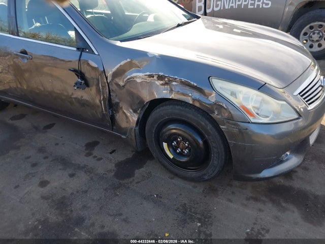 44332446 :رقم المزاد ، JN1CV6AR4CM681987 vin ، 2012 Infiniti G37x مزاد بيع