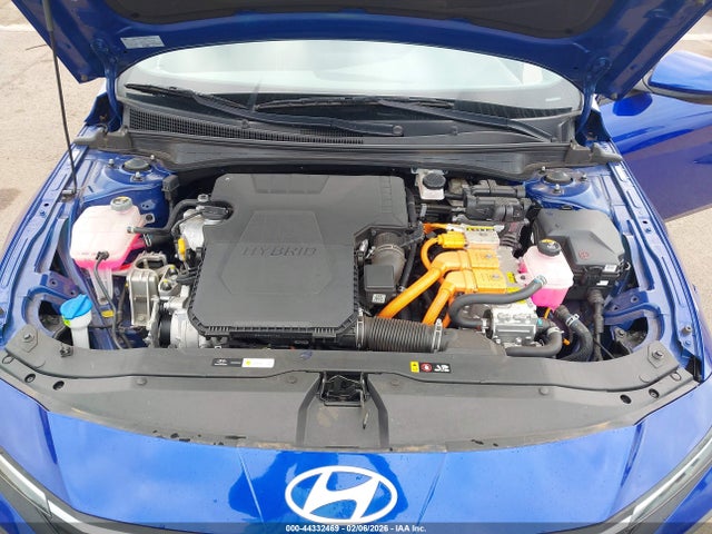 44332469 :رقم المزاد ، KMHLM4DJ8RU093928 vin ، 2024 Hyundai Elantra Hybrid Blue مزاد بيع