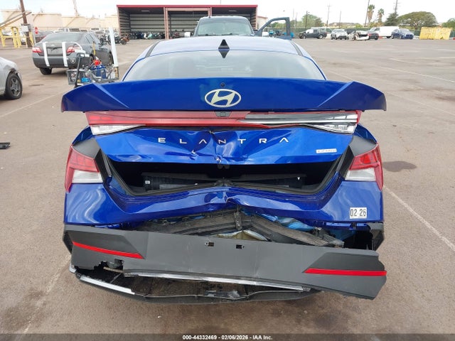 44332469 :رقم المزاد ، KMHLM4DJ8RU093928 vin ، 2024 Hyundai Elantra Hybrid Blue مزاد بيع