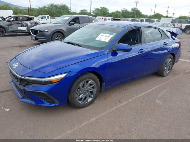 44332469 :رقم المزاد ، KMHLM4DJ8RU093928 vin ، 2024 Hyundai Elantra Hybrid Blue مزاد بيع