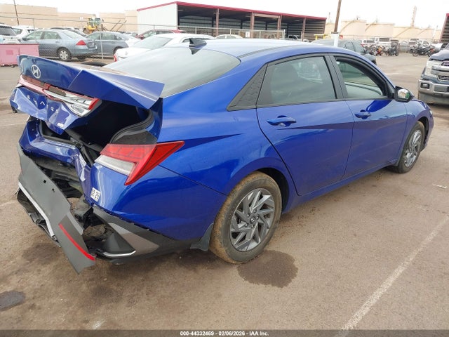 44332469 :رقم المزاد ، KMHLM4DJ8RU093928 vin ، 2024 Hyundai Elantra Hybrid Blue مزاد بيع