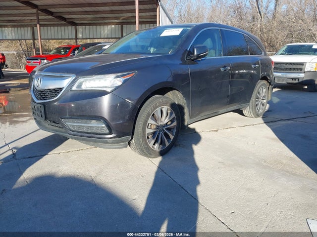Acura Mdx Technology Package 2014 5FRYD4H40EB007060 Image 2