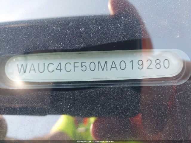 Aukcja sprzedaży 2021 Audi S5 Sportback Premium Plus Tfsi Quattro Tiptronic, vin: WAUC4CF50MA019280, numer aukcji: 44332764